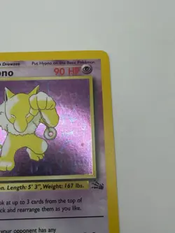 Pokemon TCG Hypno Holo Rare 8/62 1st Edition Fossil - Image 4