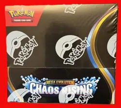 Pokemon CHAOS RISING Booster box factory Pokemon Company USA 36 BSTRS PKS - Image 1