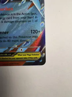 Mega Greninja ex 22/86 Double Rare Pokemon Chaos Rising NM - Image 3