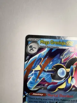 Mega Greninja ex 22/86 Double Rare Pokemon Chaos Rising NM - Image 5