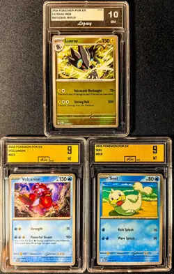Pokemon TCG 3 Card Graded Slab Lot Holos/Reverse Holos Gem Mint 10s - Image 1