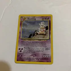 Pokemon TCG Slowking 14/111 Neo Genesis Holo Rare Holo 80 HP ENG 2000 - Image 1