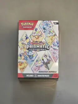 Pokemon Prismatic Evolutions Scarlett And Violet Booster Bundle Factory Sealed - Image 1