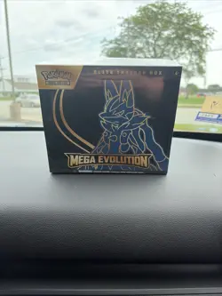 New Pokemon TCG: Mega Evolution Factory Sealed ETB Lucario - Image 1