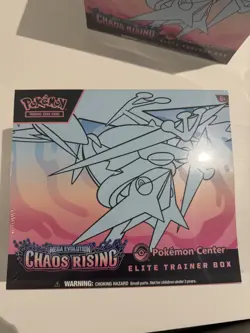 Pokemon TCG: Chaos Rising Pokemon Center ETB - Brand New & Sealed in hand - Image 5