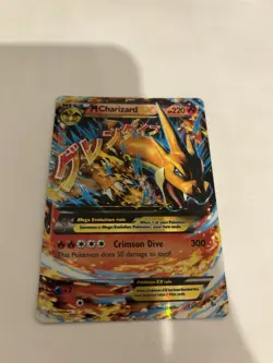 The Pokemon Company M Charizard EX (Y) 13/106 Flashfire Holo Ultra Rare EN - Image 2