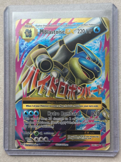 Pokemon TCG M Blastoise EX 102/108 Evolutions Ultra Rare Full Art Holo LP - Image 1