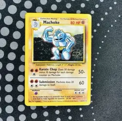 Machoke 34/102 Trainer Deck A Pokemon 1999 - Image 1