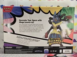 Pokemon TCG Mega Lucario Premium Poster Collection Ascended Heroes - Image 2