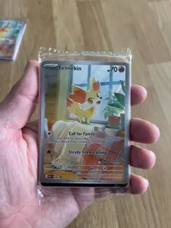 SEALED Fennekin 080 Pokemon Center Stamped Chaos Rising Promo - Image 1