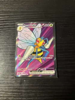 Beedrill ex 098/086 Ultra Rare Full Art Pokemon TCG Chaos Rising CRI English NM - Image 1
