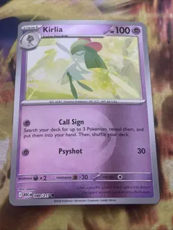 Ascended Heroes Kirlia Reverse Energy Holo #088/217 Pokemon TCG - Image 1