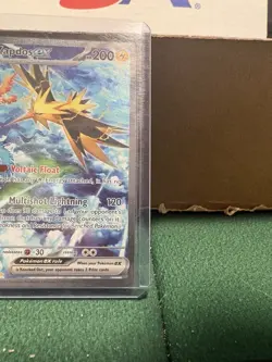 Pokemon TCG: Zapdos ex #202/165 Scarlet & Violet 151 English SIR, NM - Image 4