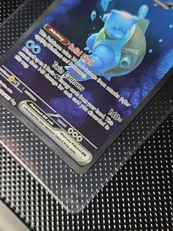Pokemon TCG Scarlet & Violet 151 Blastoise EX Special Illustration Rare - Image 4