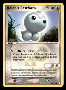 Holon's Castform 44/110 Uncommon Holon Phantoms Pokemon Lightly Played - Image 1