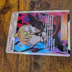 The Pokemon Company Gladion Full Art Ultra Rare Holo 109/111 Sm-Crimson Invasion - Image 1