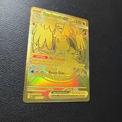 Mega Dragonite Ex 295/217 GOLD HYPER RARE POKEMON ASCENDED HEROES - Image 2