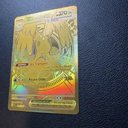 Mega Dragonite Ex 295/217 GOLD HYPER RARE POKEMON ASCENDED HEROES - Image 3