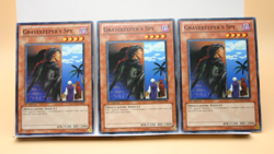 3x Yugioh - Structure Deck: Marik - SDMA-EN007 - Gravekeeper's Spy - 1st ed - LP - Image 1