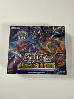 YUGIOH: Genesis Impact Booster Box 1st Edition Factory Sealed New - Image 1