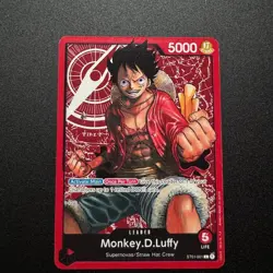 Monkey.D.Luffy ST01-001 - One Piece TCG Starter Deck 1 Straw Hat Crew Non Foil - Image 1