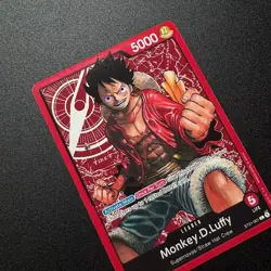 Monkey.D.Luffy ST01-001 - One Piece TCG Starter Deck 1 Straw Hat Crew Non Foil - Image 4