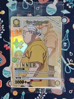 Union Arena Taro Sakamoto Winner Promo 022 English Sealed - Image 1