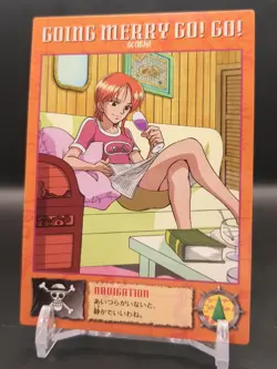 Nami #17 One Piece Carddass Masters Card 2000 Bandai Japanese TCG CCG JUMP B1 - Image 1