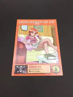 Nami #17 One Piece Carddass Masters Card 2000 Bandai Japanese TCG CCG JUMP B1 - Image 5