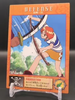Nami #16 One Piece Carddass Masters Card 2000 Bandai Japanese TCG CCG JUMP B1 - Image 1