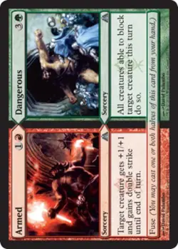 Armed / Dangerous - Light Play MTG Dragon's Maze - Image 1