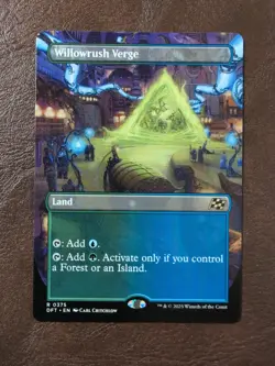 Willowrush Verge (Borderless) Aetherdrift MTG Regular - Image 1