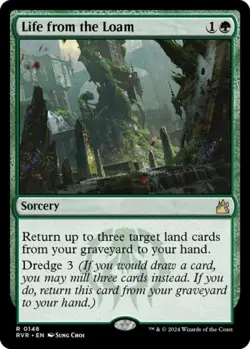 MTG English Life from the Loam NM Foil Ravnica Remastered - Image 1
