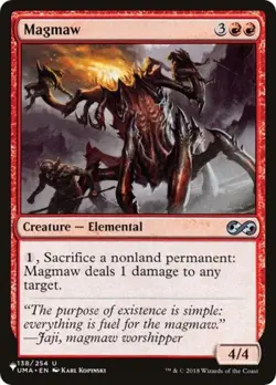 Magmaw - Light Play MTG The List - Image 1