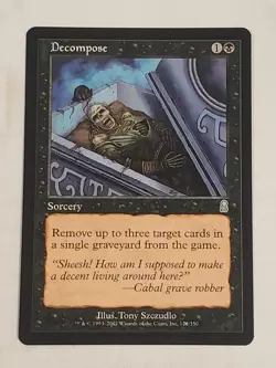 MTG Decompose (Odyssey/Black/U) - BGM - Image 1