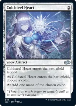 MTG English Coldsteel Heart NM Normal Jumpstart 2022 - Image 1
