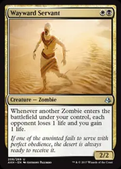 Wayward Servant - Light Play MTG Amonkhet - Image 1