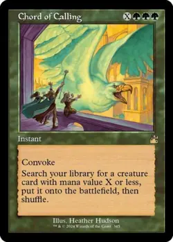 MTG English Chord of Calling (Retro Frame) NM Normal Ravnica Remastered - Image 1