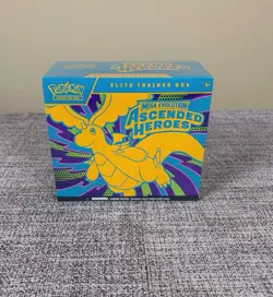 Pokemon TCG Ascended Heroes ETB Elite Trainer Box Mega Evolution NEW / SEALED - Image 1