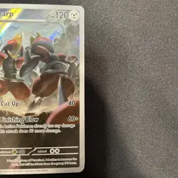 Bisharp 143/086 Pokemon TCG SV Black Bolt Illustration Rare Holo Card - Image 2