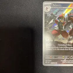 Bisharp 143/086 Pokemon TCG SV Black Bolt Illustration Rare Holo Card - Image 3