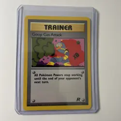 Goop Gas Attack 78/82 Unlimited Team Rocket Pokemon Trading Card WOTC LP-NM - Image 1