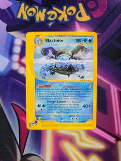Pokemon E-Reader Blastoise 037/165 Expedition Regular NM-LP - Image 1