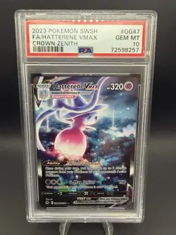 5 Card Pokemon Crown Zenith PSA 10 Lot - Image 1