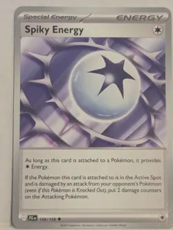 x4 Spiky Energy 159/159 Regular Journey Together Pokemon TCG Playset NM A26 - Image 1