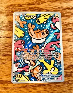 Tatsugiri 186/167 Illustration Rare Pokemon Twilight Masquerade - Mint - Image 2