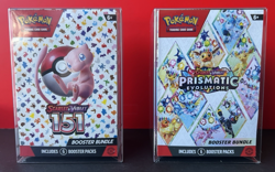 Scarlet & Violet Prismatic Evolutions & 151 Booster Bundle Box - Lot of 2 SEALED - Image 1