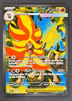Mega Pyroar ex 99/86 Chaos Rising Ultra Rare NM Pokemon TCG - Image 1