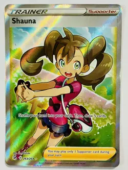 Shauna (Full Art) 263/264 SWSH08: Fusion Strike Pokemon TCG - Image 1