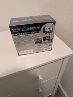 Sun and Moon Base - Lunala ETB - Elite Trainer Box Pokemon TCG Factory Sealed - Image 3